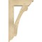 Ekena Millwork Legacy Traditional Rough Sawn Bracket w/ Offset Brace, Douglas Fir, 6"W x 18"D x 30"H BKT0604X18X30LEC01RDF - alternate 2